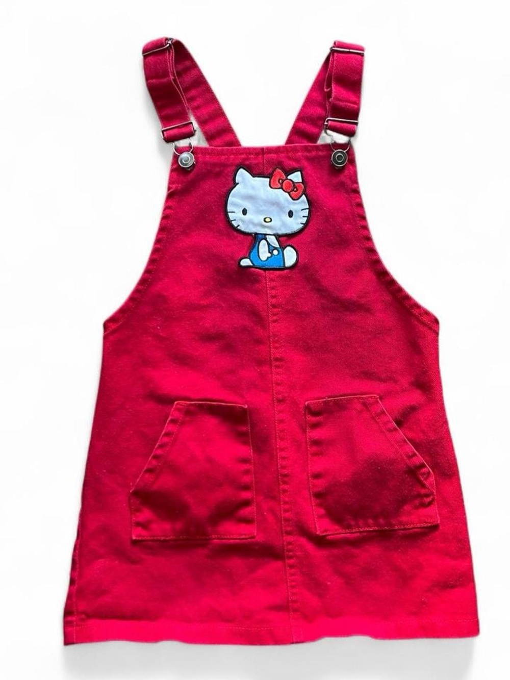Sanrio Hello Kitty Kids Overall Dress Girls 7/8 Retro Inspired